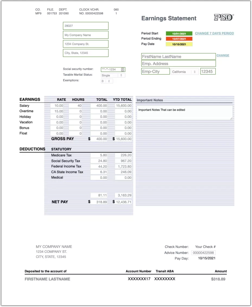 What Is a Pay Stub? Everything You Need to Know | PayStub Direct