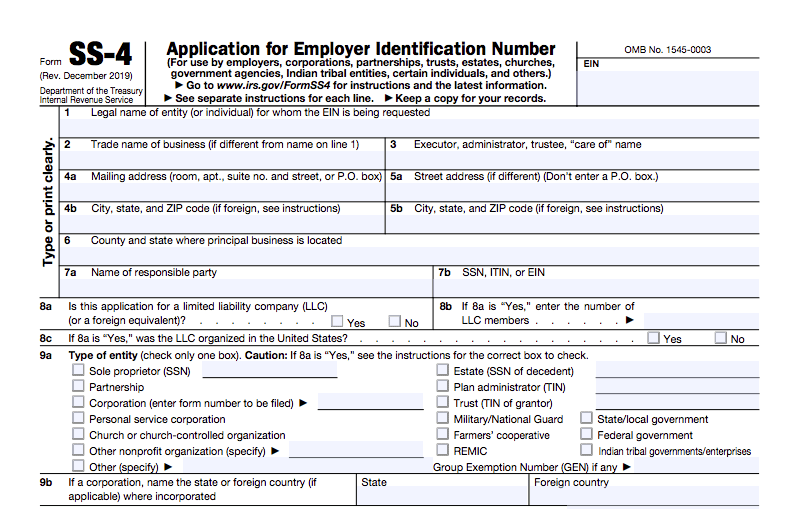 Where To Find Your Employer Identification Number